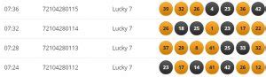 How to View Betgames Lucky 7 Results & Statistics .